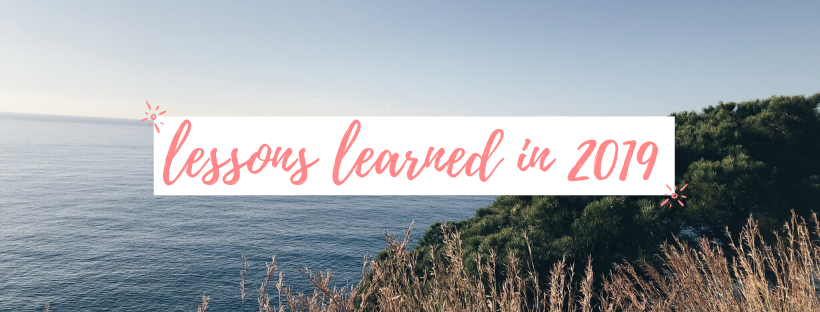 Lessons learned in 2019